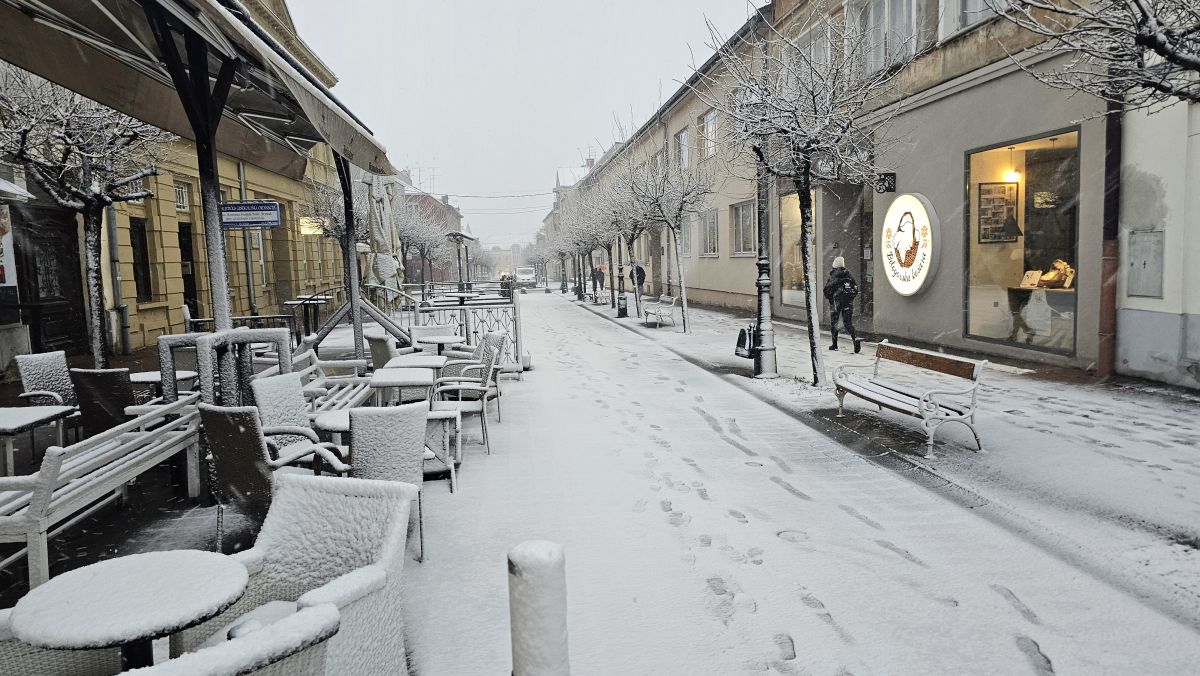 FOTO Zimska Idila U Centru Bjelovara Bjelovar Live